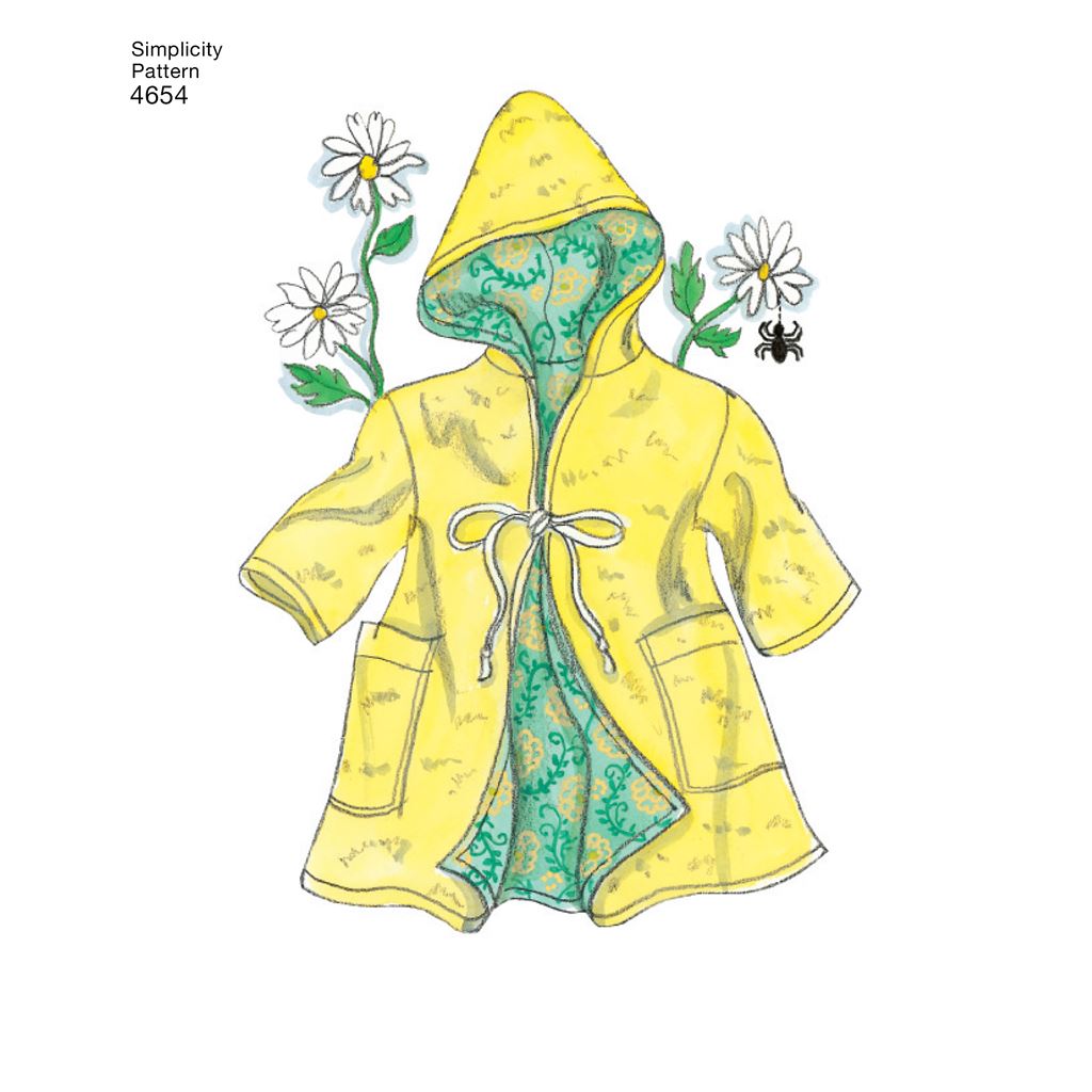 Simplicity Pattern 4654 Doll Clothes Image 1 From Patternsandplains.com