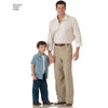 Simplicity Pattern 4760 Boys and Men Shirts and Trousers Image 1 From Patternsandplains.com