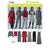 Simplicity Pattern 4789 Womens and Plus Size Smart and Casual Wear Image 1 From Patternsandplains.com