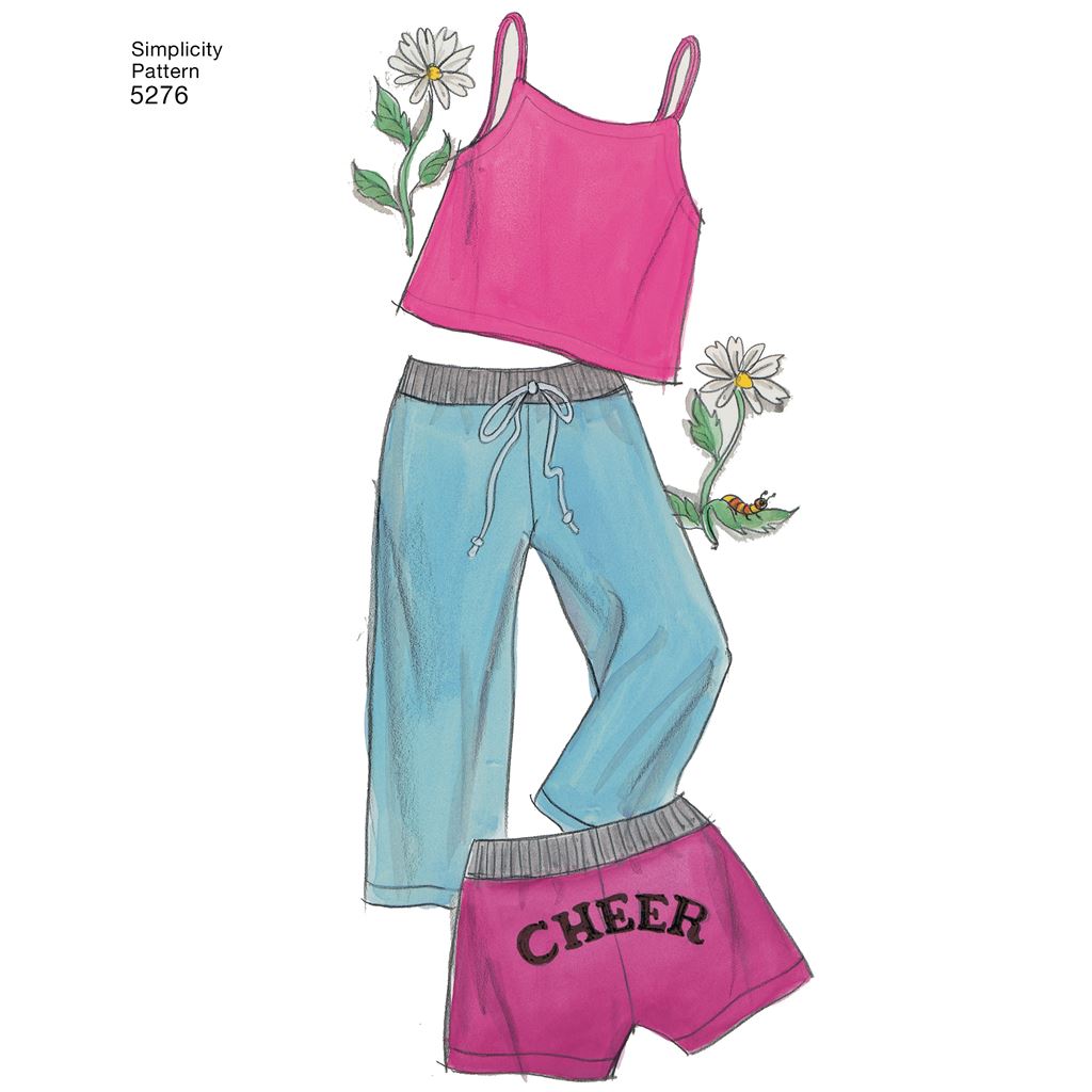 Simplicity Pattern 5276 Doll Clothes Image 1 From Patternsandplains.com