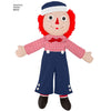 Simplicity Pattern 8043 Raggedy Ann and Andy Dolls Image 1 From Patternsandplains.com