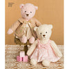 Simplicity Pattern 8155 Stuffed Bears with Clothes Image 1 From Patternsandplains.com