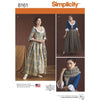 Simplicity Pattern 8161 Womens 18th Century Costumes Image 1 From Patternsandplains.com