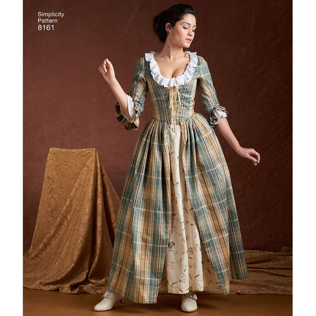 Simplicity Pattern 8161 Women's 18th Century Costumes Simplicity Pattern 8161 Women's 18th Century Costumes