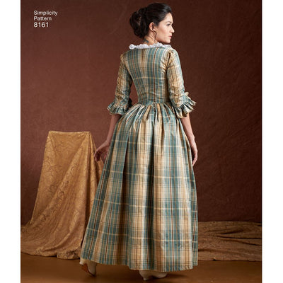 Simplicity Pattern 8161 Womens 18th Century Costumes Image 1 From Patternsandplains.com