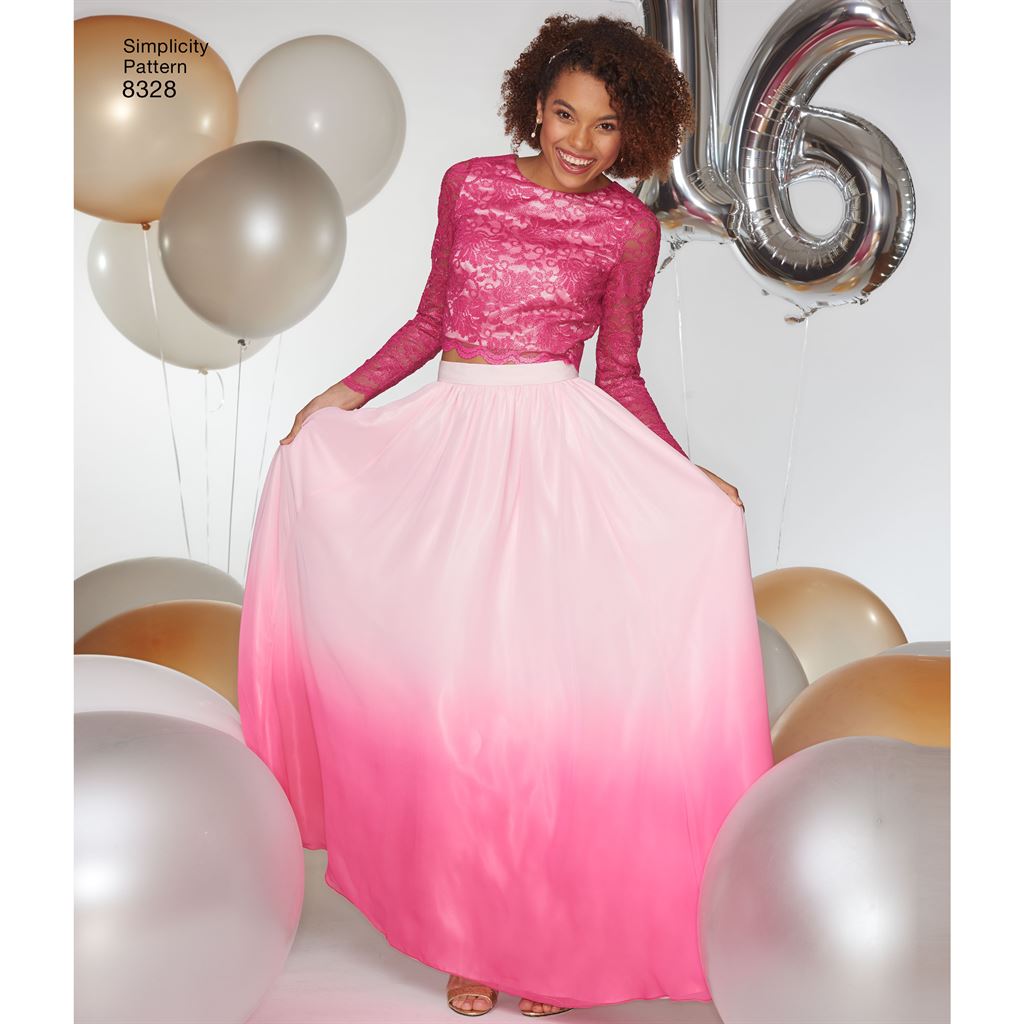 Simplicity Pattern 8328 Womens Special Occasions Dress Image 1 From Patternsandplains.com