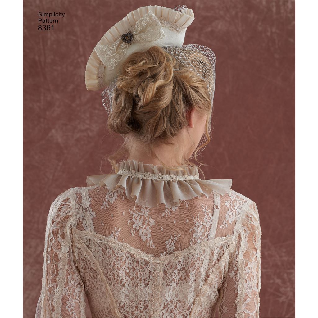 Simplicity Pattern 8361 Hats in Three Sizes S (21) M (22) L (23) Image 1 From Patternsandplains.com