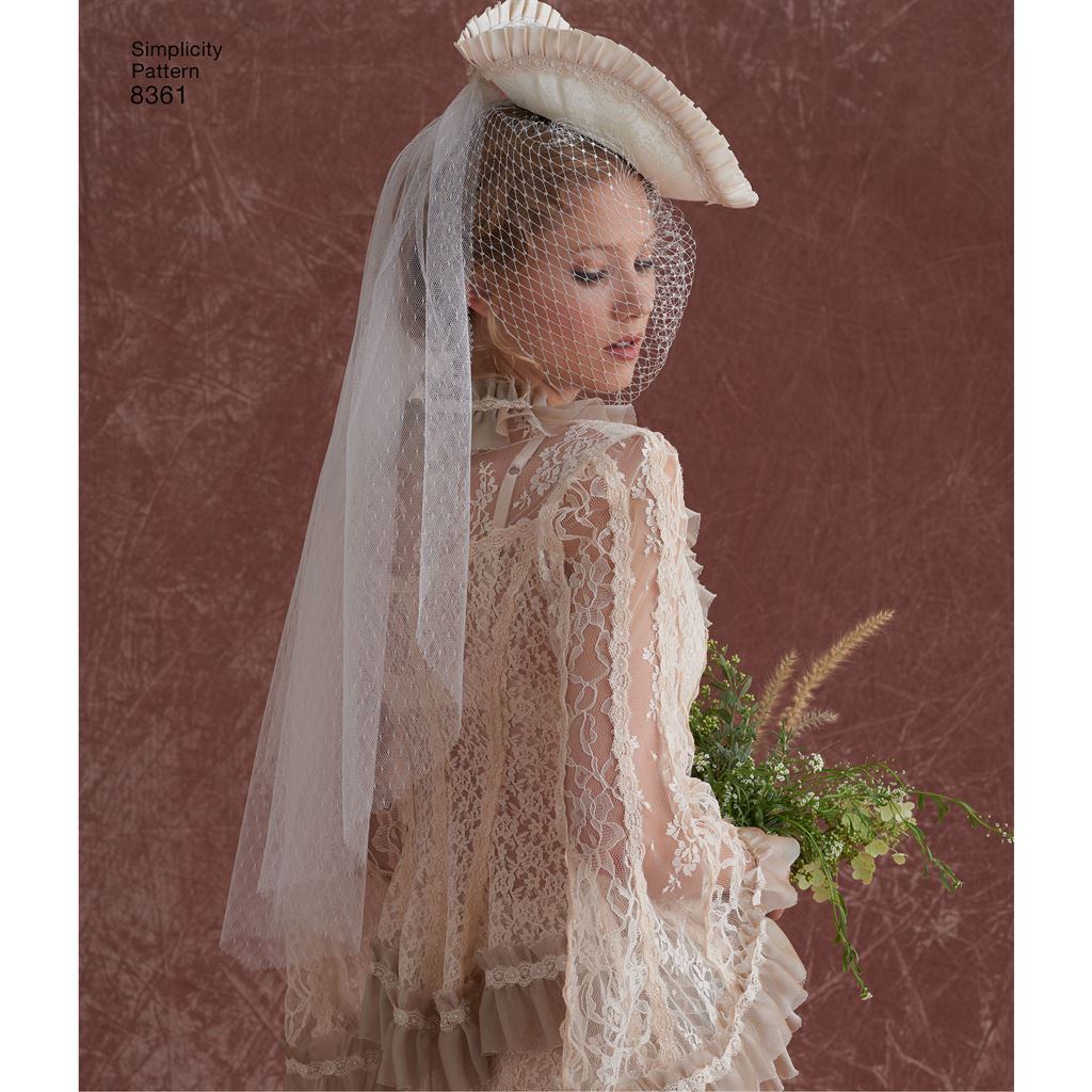 Simplicity Pattern 8361 Hats in Three Sizes S (21) M (22) L (23) Image 1 From Patternsandplains.com