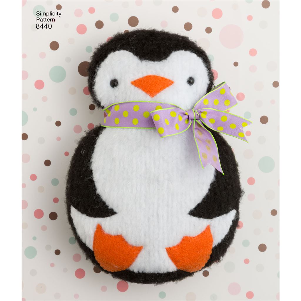 Simplicity Pattern 8440 Stuffed Craft Image 1 From Patternsandplains.com