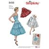 Simplicity Pattern 8456 Womens Vintage Petticoat and Slip Image 1 From Patternsandplains.com
