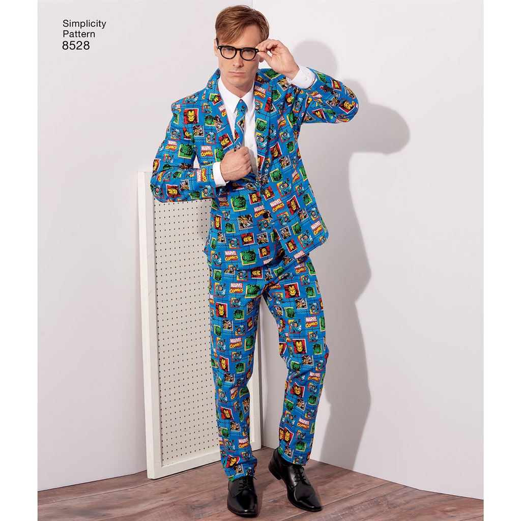 Simplicity Pattern 8528 Mens Costume Suit Image 1 From Patternsandplains.com