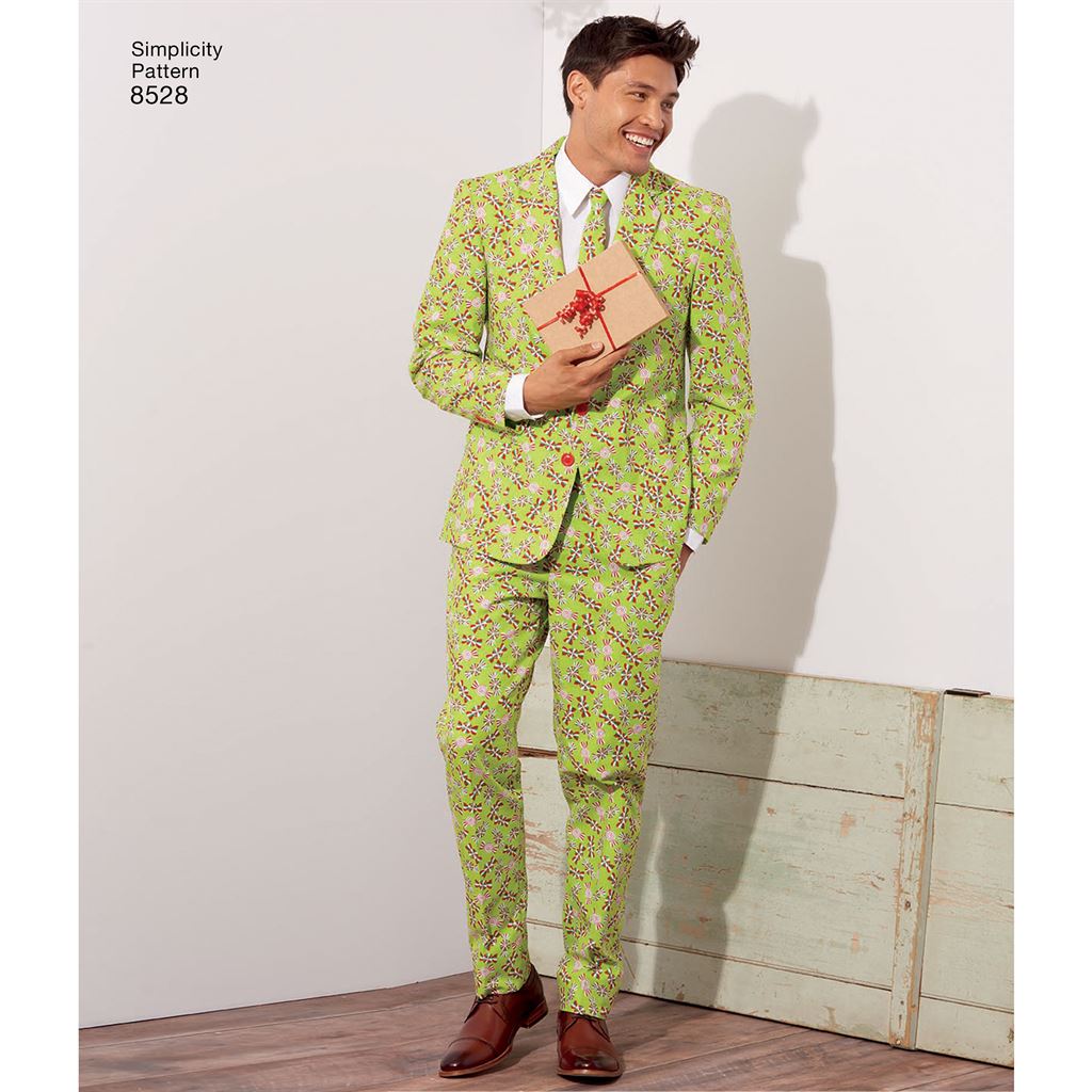 Simplicity Pattern 8528 Mens Costume Suit Image 1 From Patternsandplains.com