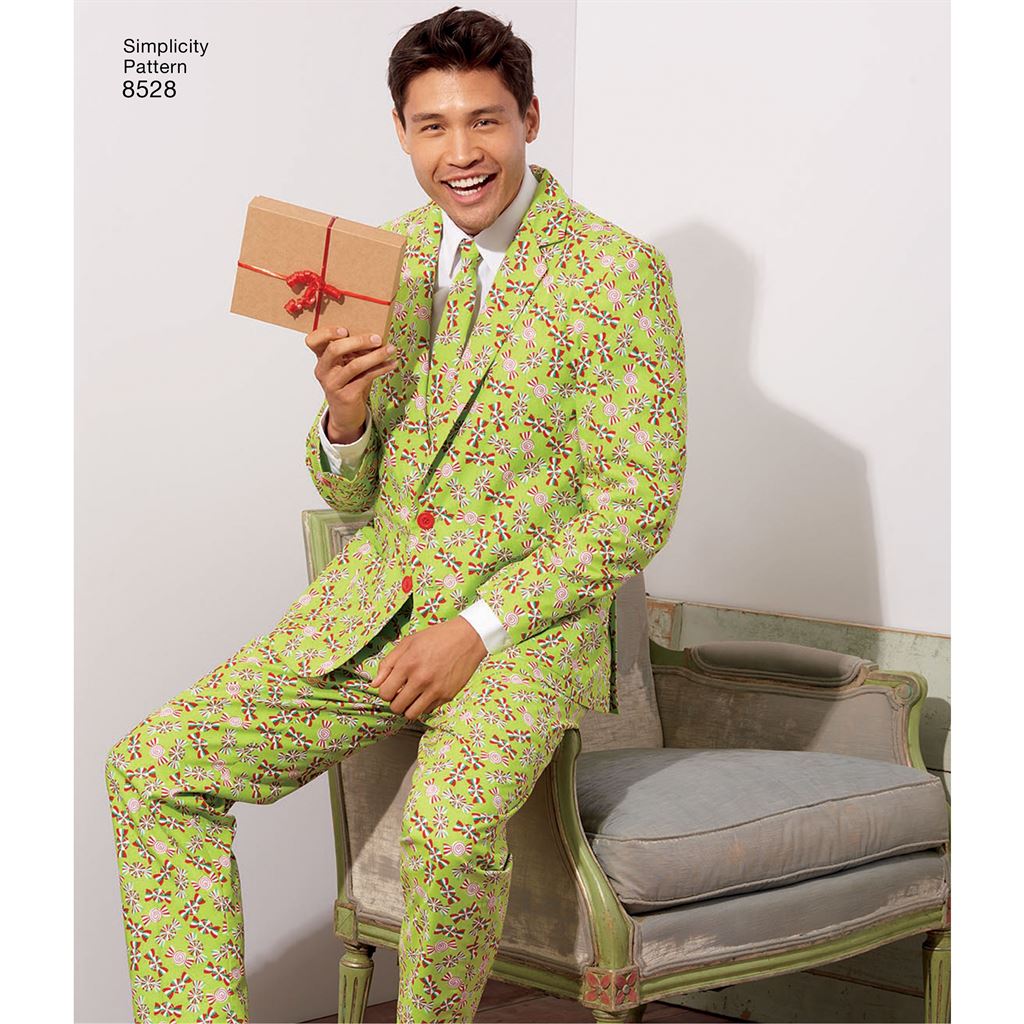 Simplicity Pattern 8528 Mens Costume Suit Image 1 From Patternsandplains.com
