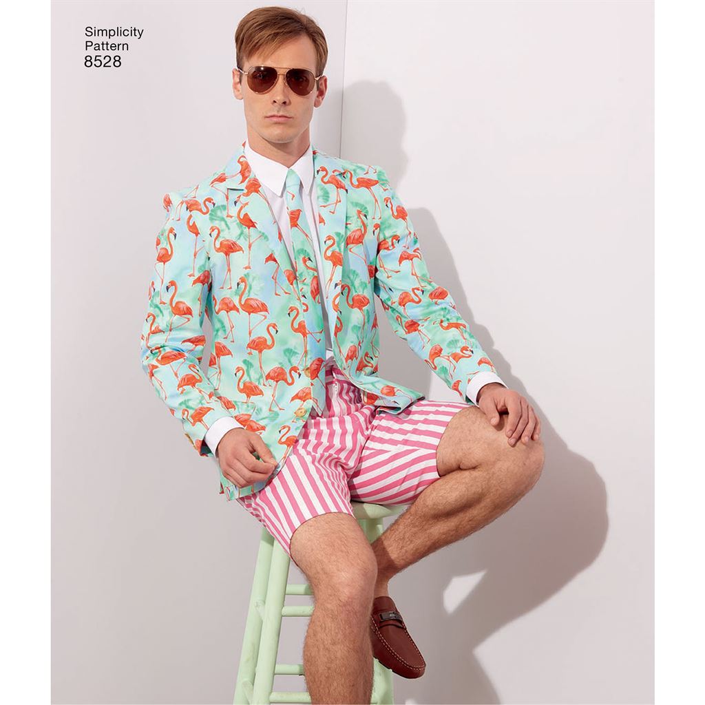 Simplicity Pattern 8528 Mens Costume Suit Image 1 From Patternsandplains.com