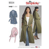 Simplicity Pattern 8554 Womens Petite Womens Coats and Jackets Image 1 From Patternsandplains.com