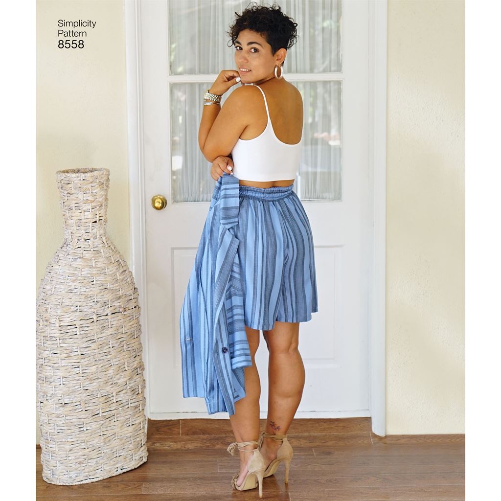 Mimi G Style wrap skirt