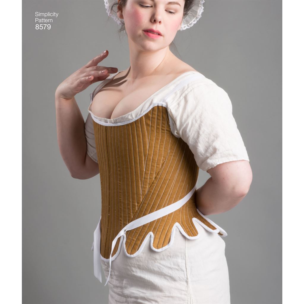 Simplicity Pattern 8579 Womens 18th Century Costume Image 1 From Patternsandplains.com