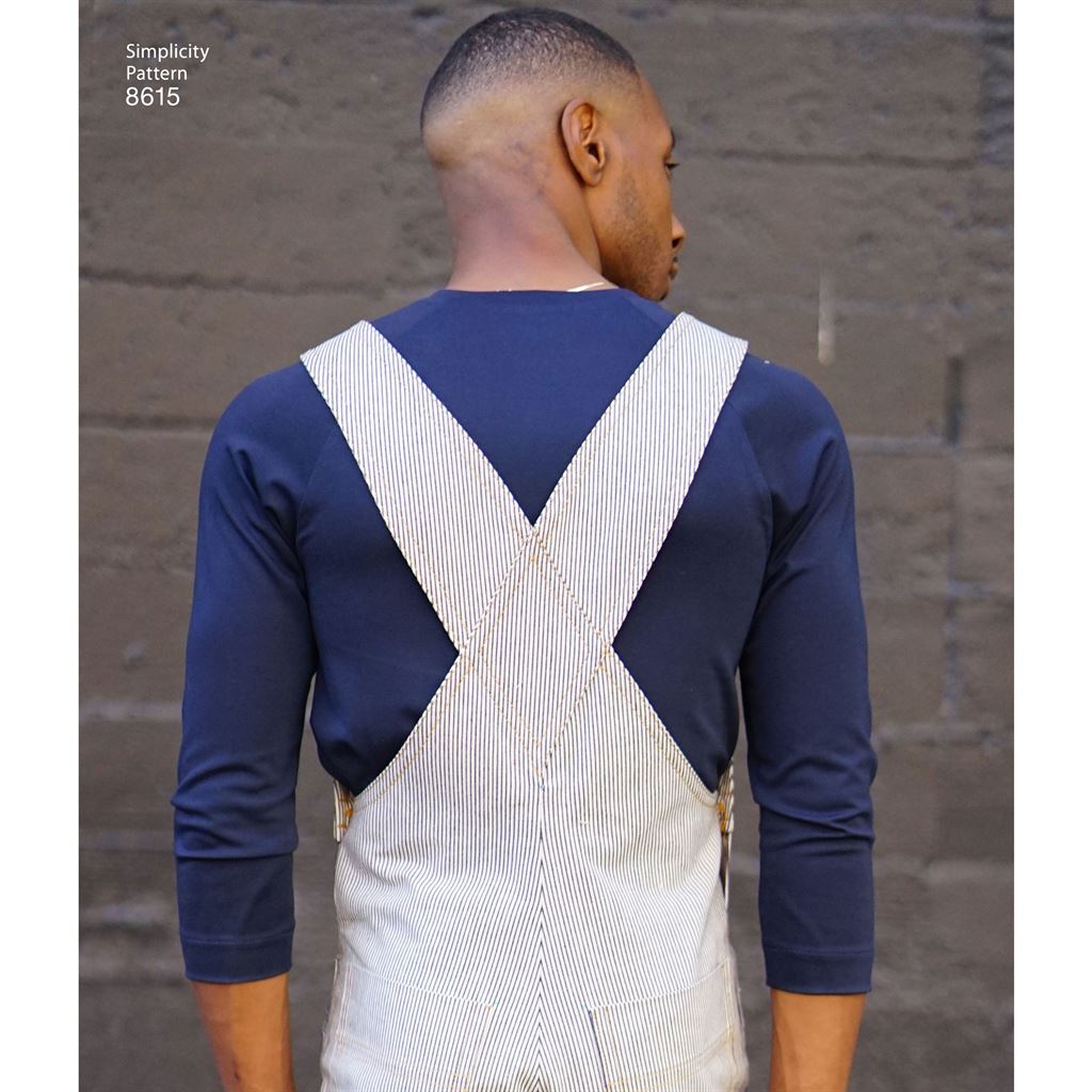 Simplicity Pattern 8615 Mens Vintage Jumpsuit and Overalls Image 1 From Patternsandplains.com