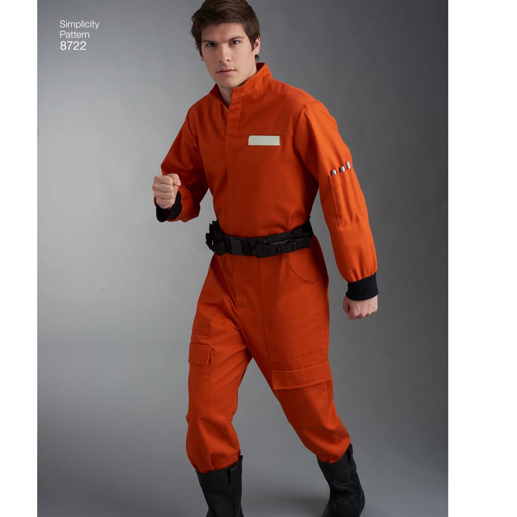 Simplicity Pattern 8722 Womens Mens and Teens Costume Image 2 From Patternsandplains.com