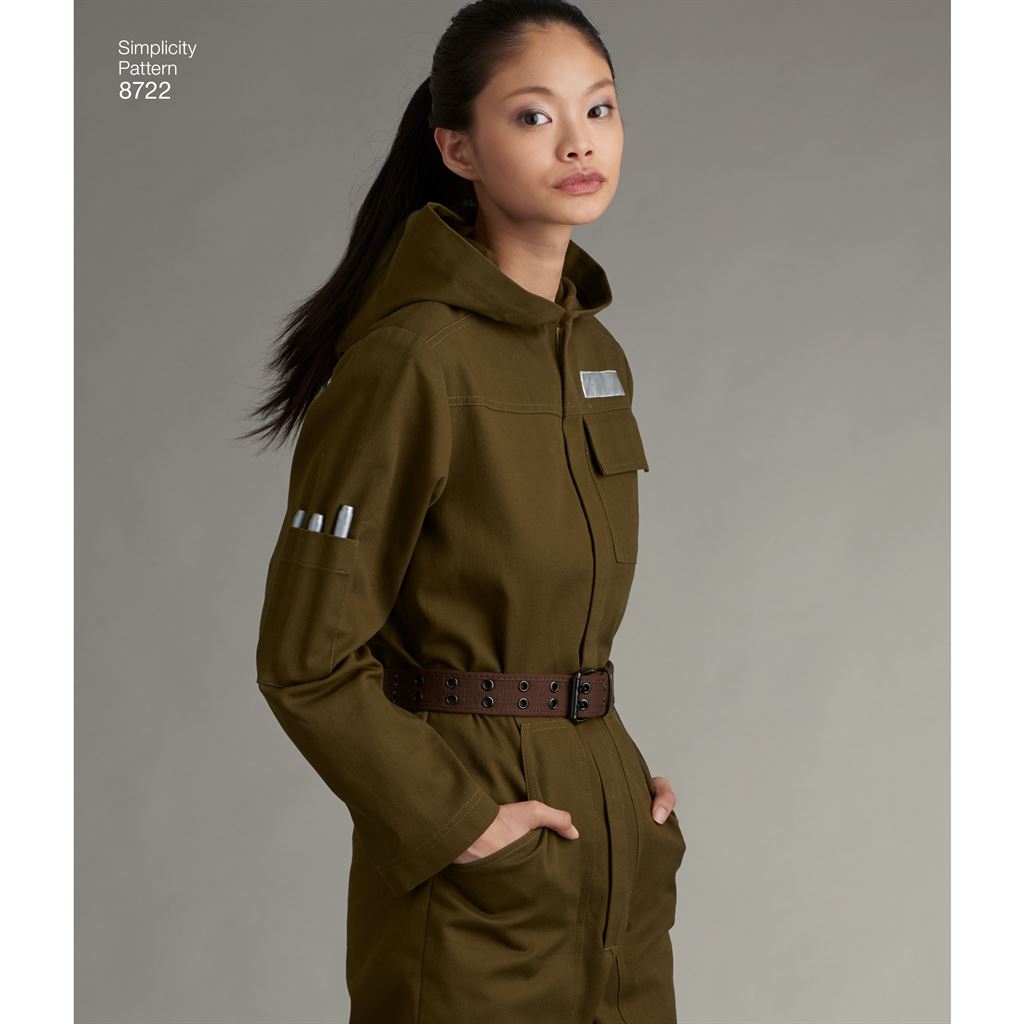 Simplicity Pattern 8722 Womens Mens and Teens Costume Image 5 From Patternsandplains.com