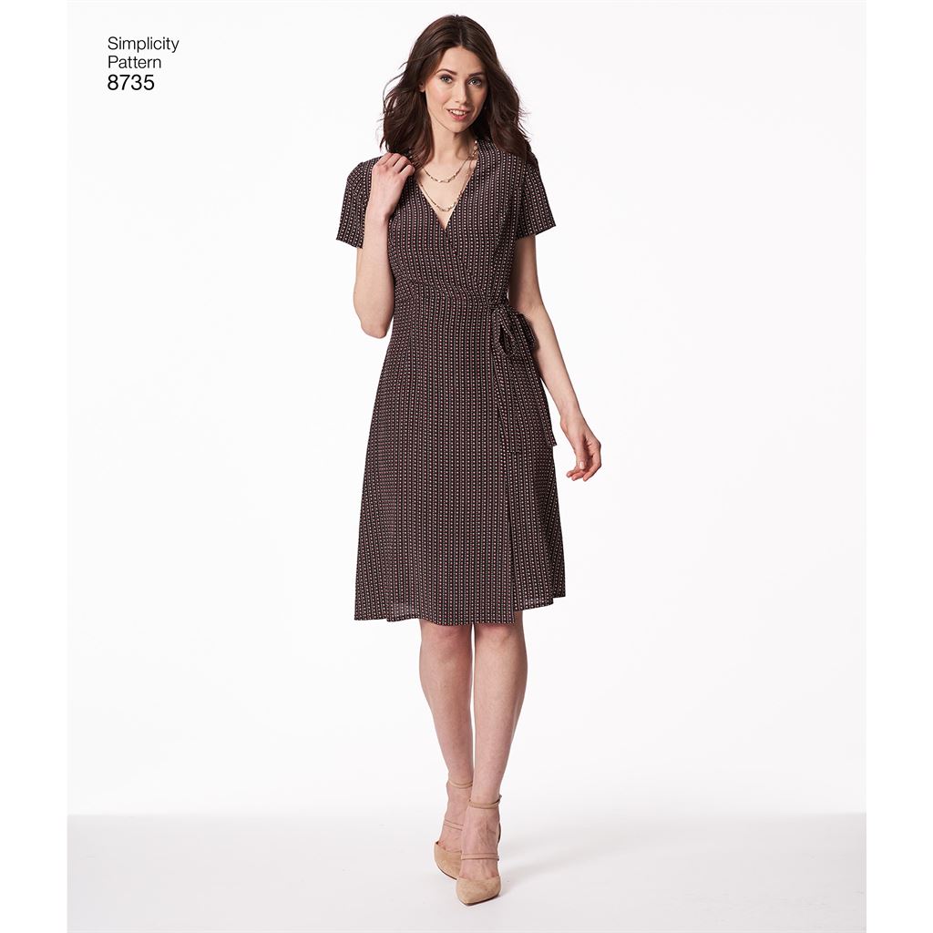 Cue best sale wrap dress