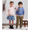 Simplicity Pattern 8754 Childs Trousers Skirt and Sweatshirts Image 2 From Patternsandplains.com