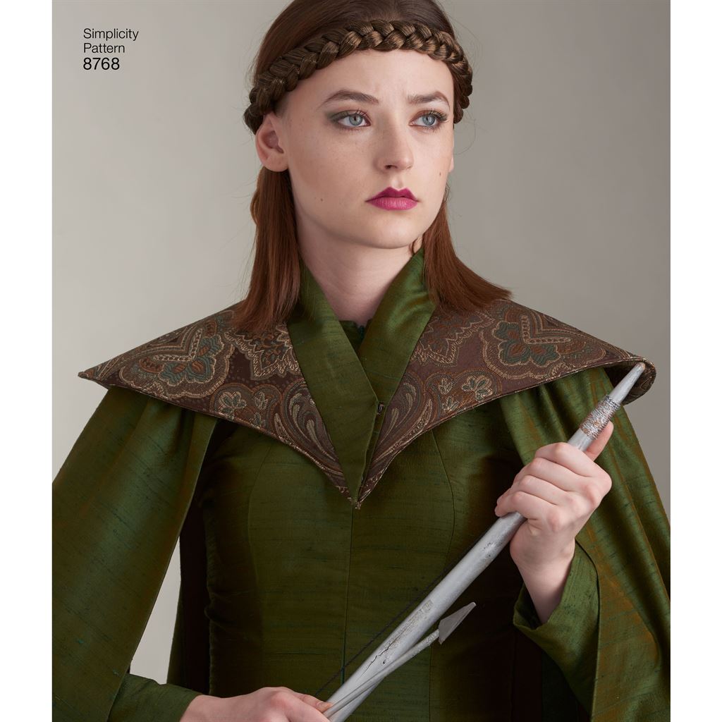 Simplicity Pattern 8768 Womens Fantasy Costumes Image 7 From Patternsandplains.com