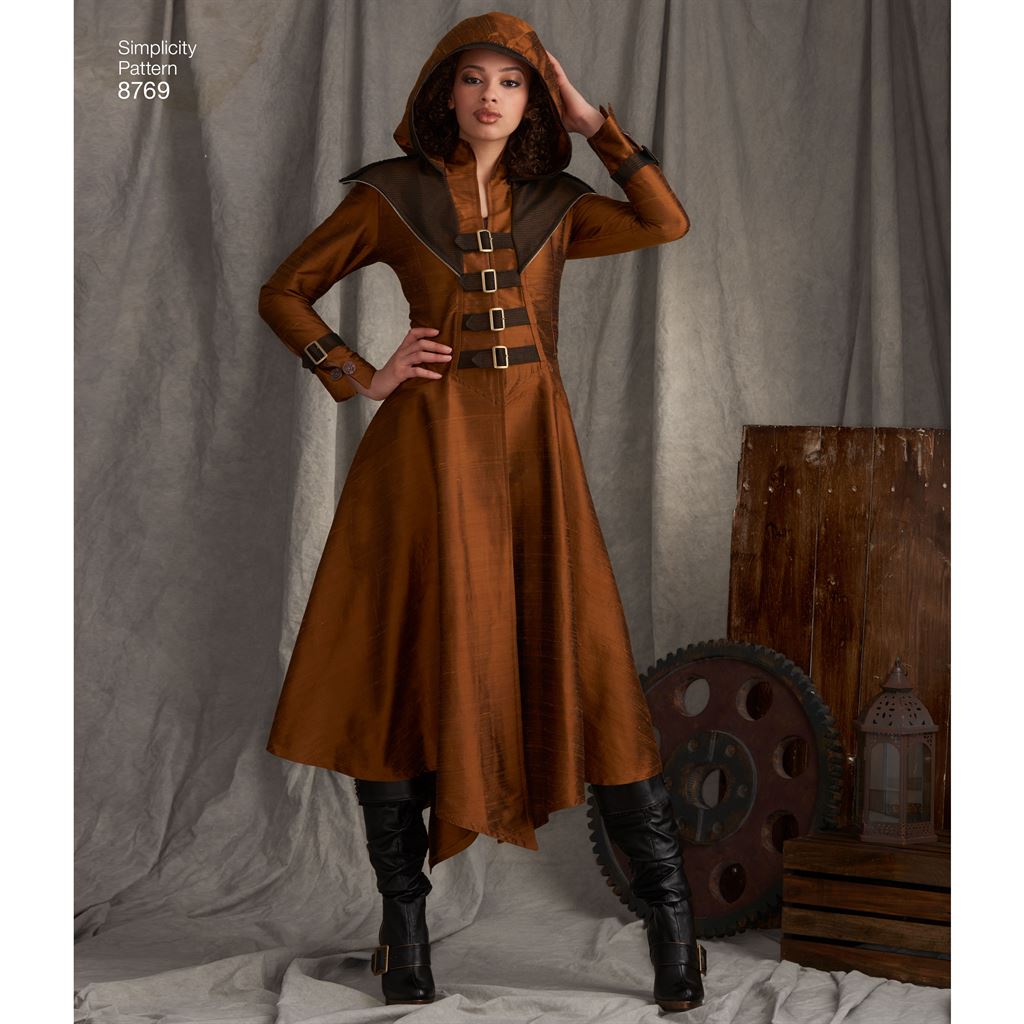 Simplicity Pattern 8769 Womens Costume Coats Image 5 From Patternsandplains.com