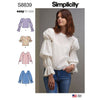 Simplicity Pattern S8839 Misses' Pullover Tunic or Tops 8839 - Patterns ...