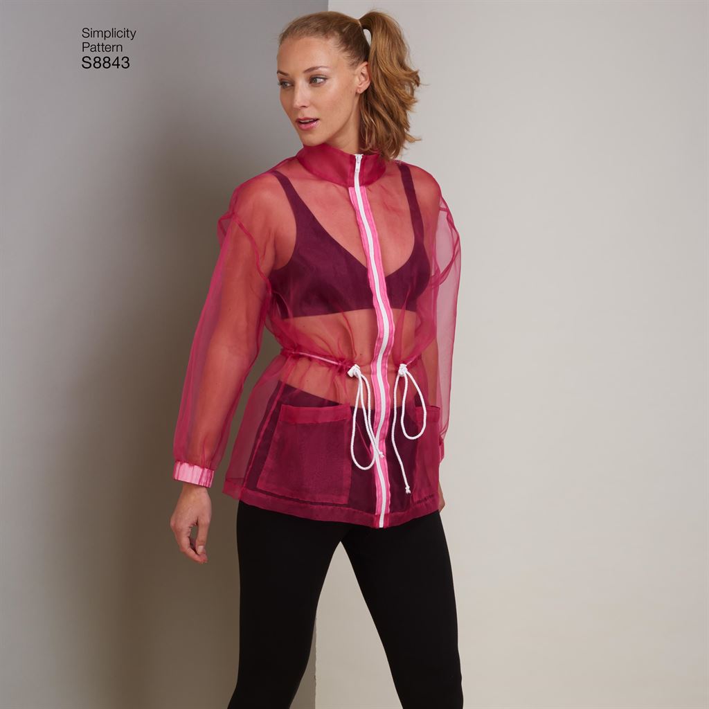 Simplicity Pattern S8843 Misses Anorak Jacket 8843 Image 2 From Patternsandplains.com