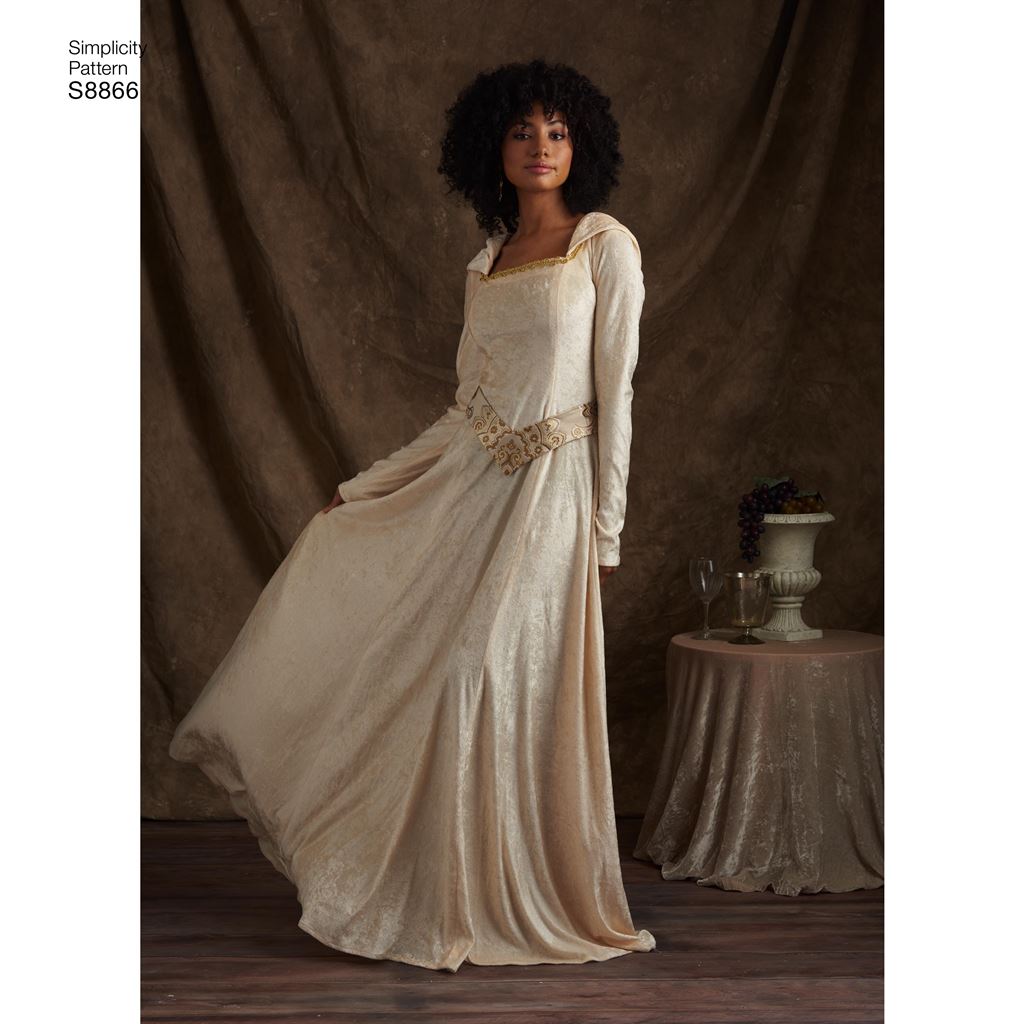 Simplicity Pattern S8866 Misses Miss Petite Knit Costumes 8866 Image 3 From Patternsandplains.com