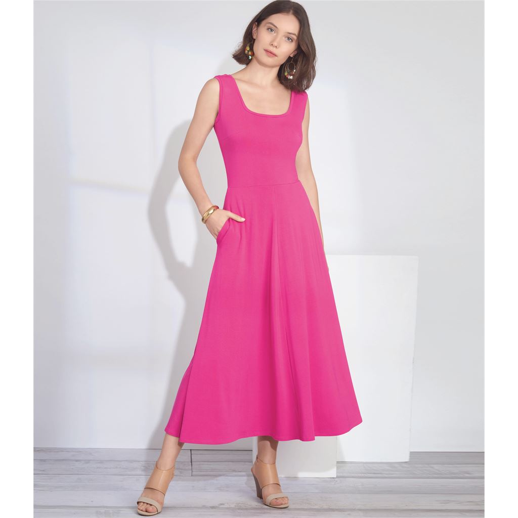 Simplicity Sewing Pattern S8874 Misses Womens Knit Dress 8874 Image 2 From Patternsandplains.com