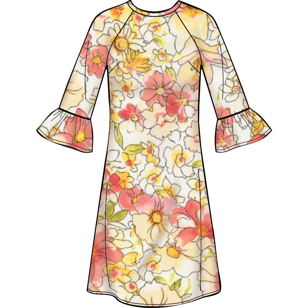 Simplicity Sewing Pattern S8909 Misses Dresses 8909 Image 2 From Patternsandplains.com