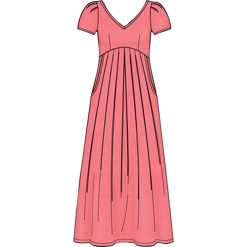 Simplicity Sewing Pattern S8910 Misses Dress 8910 Image 3 From Patternsandplains.com