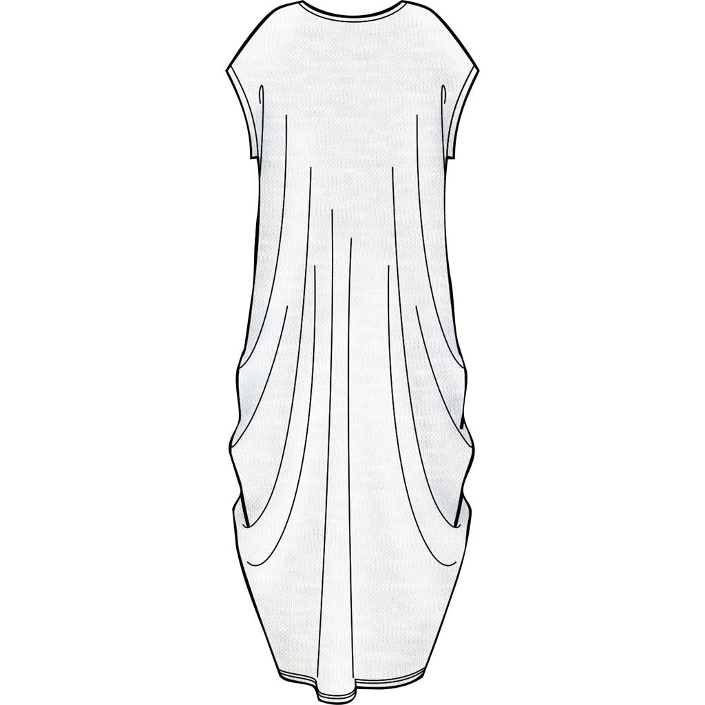 Simplicity Sewing Pattern S8911 Misses Knit Caftans 8911 Image 3 From Patternsandplains.com