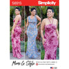 Simplicity Sewing Pattern S8915 Misses Knit Maxi Dresses by Mimi G Style 8915 Image 1 From Patternsandplains.com