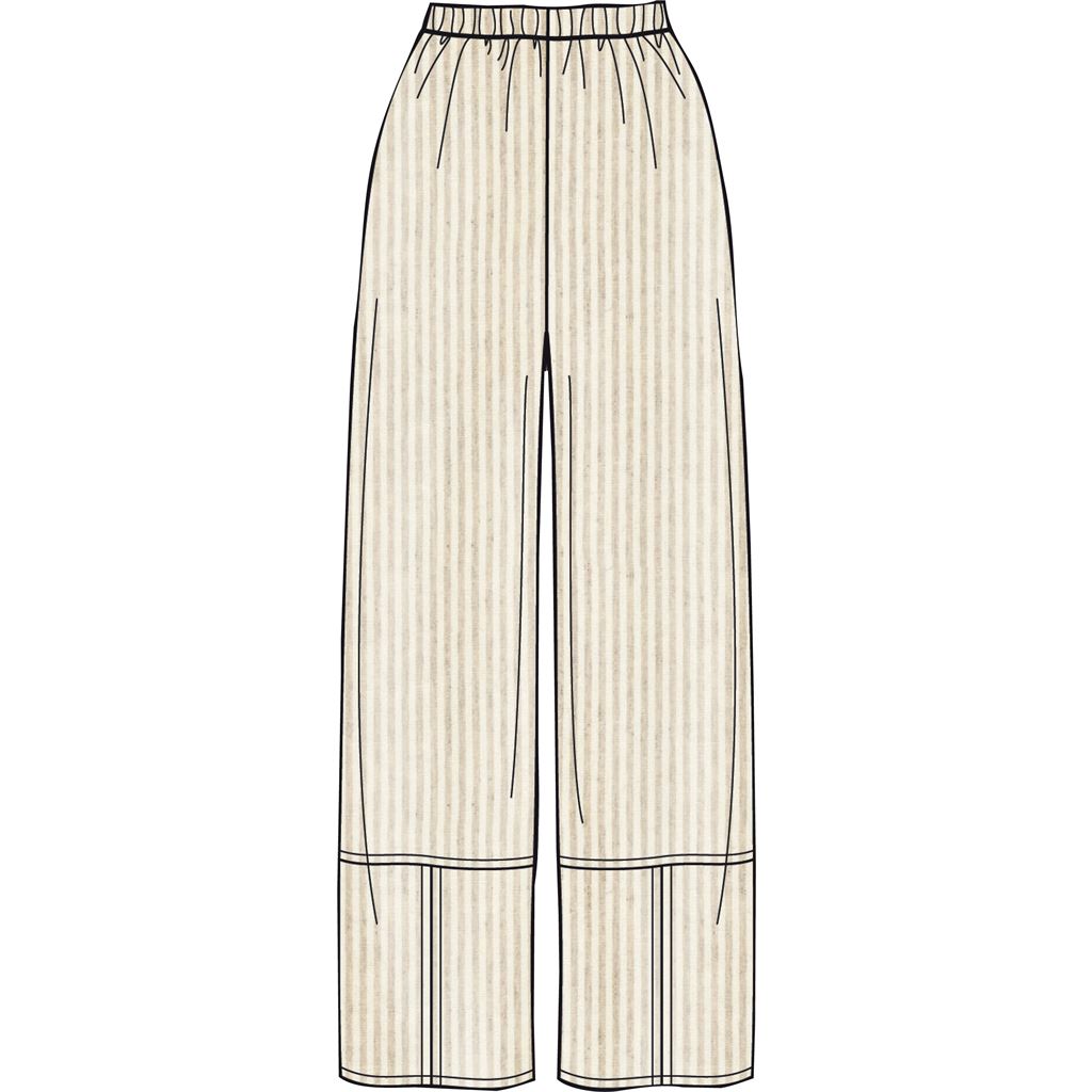 Simplicity Sewing Pattern S8922 Misses Pull On Pants 8922 Image 2 From Patternsandplains.com