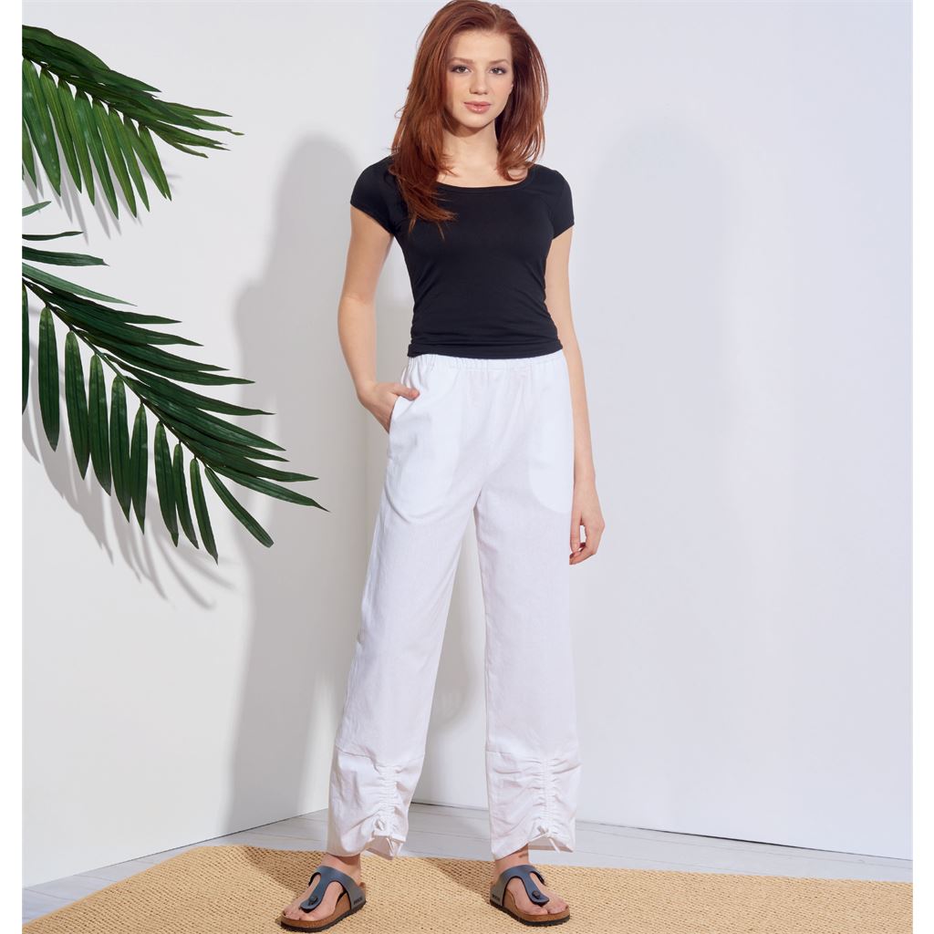 Simplicity Sewing Pattern S8922 Misses Pull On Pants 8922 Image 7 From Patternsandplains.com