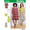 Simplicity Sewing Pattern S8926 Misses Dress Tops and Pants 8926 Image 1 From Patternsandplains.com