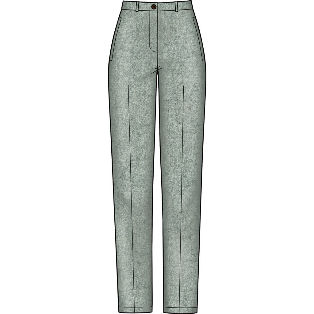 Simplicity Sewing Pattern S8957 Misses Slim Leg Pant with Variations 8957 Image 3 From Patternsandplains.com