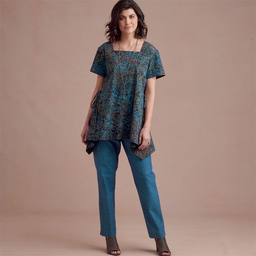 Simplicity Sewing Pattern S8960 Misses Dress Or Tunic Skirt and Pant 8960 Image 6 From Patternsandplains.com