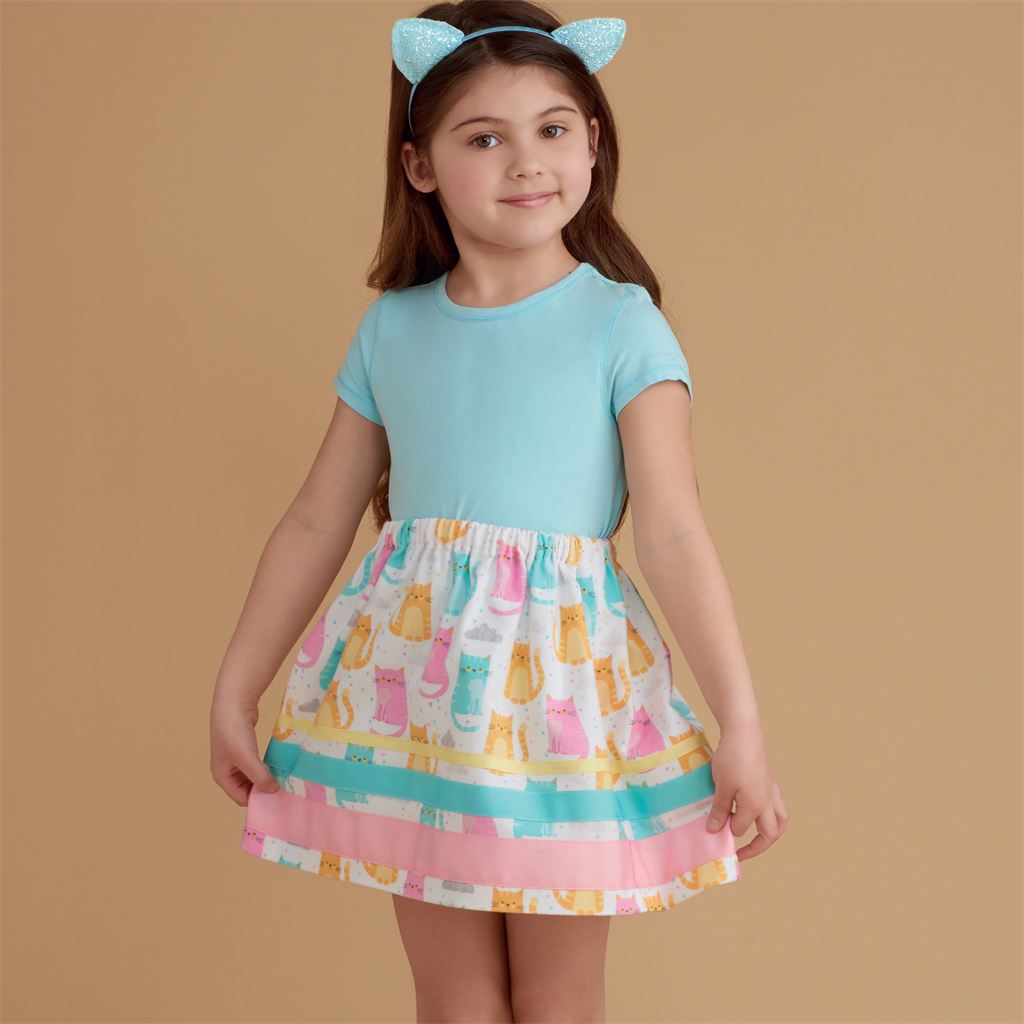 Simplicity Sewing Pattern S8961 Childrens Girls and Dolls Skirts 8961 Image 11 From Patternsandplains.com