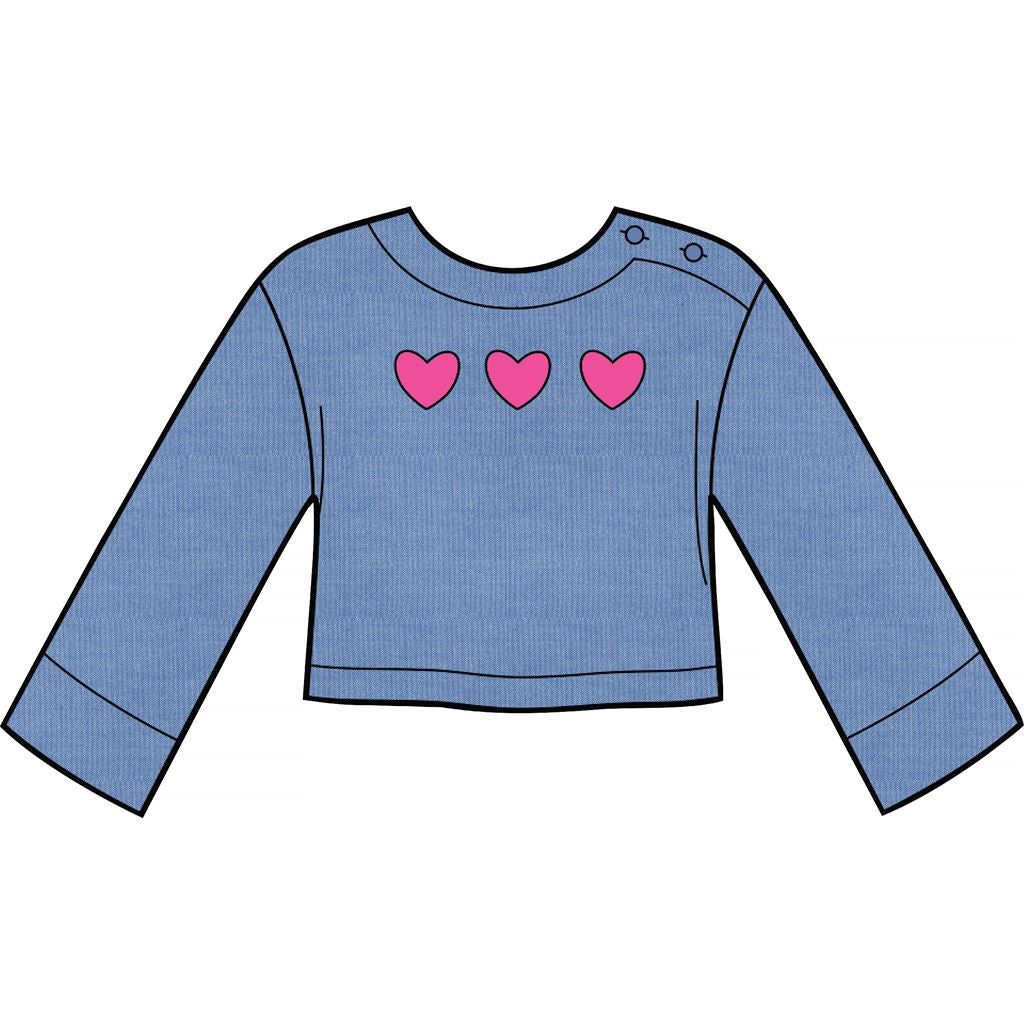 Simplicity Sewing Pattern S8964 Childrens Dresses Tops Pants and Hat 8964 Image 3 From Patternsandplains.com