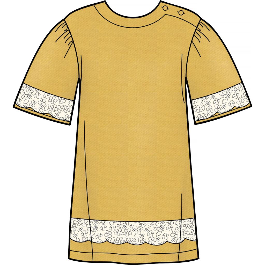 Simplicity Sewing Pattern S8964 Childrens Dresses Tops Pants and Hat 8964 Image 8 From Patternsandplains.com