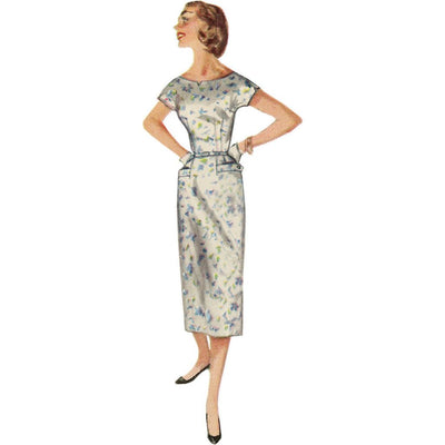 Simplicity Sewing Pattern S8980 Misses Vintage Dresses and Lined Coats 8980 Image 5 From Patternsandplains.com