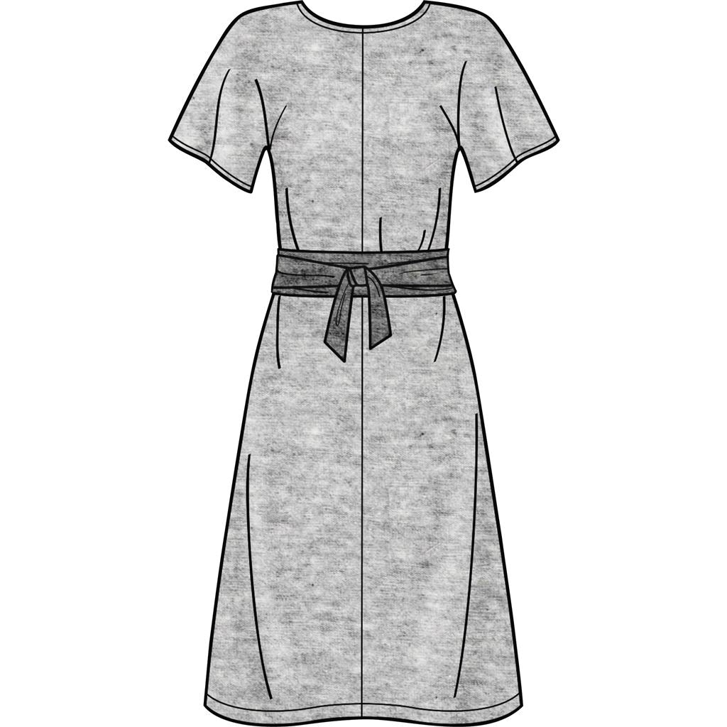 Simplicity Sewing Pattern S8981 Misses Front Tie Dresses 8981 Image 4 From Patternsandplains.com