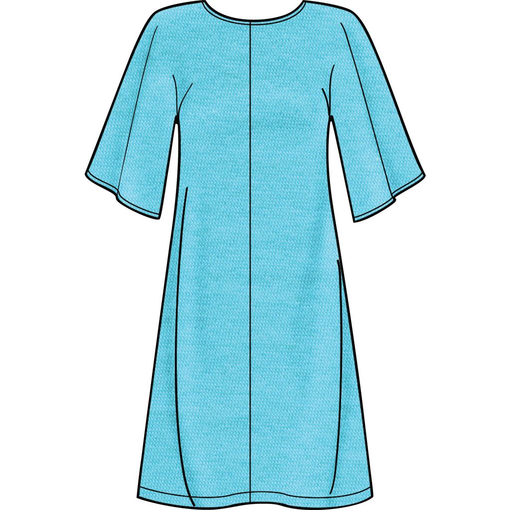 Simplicity Sewing Pattern S8981 Misses Front Tie Dresses 8981 Image 6 From Patternsandplains.com