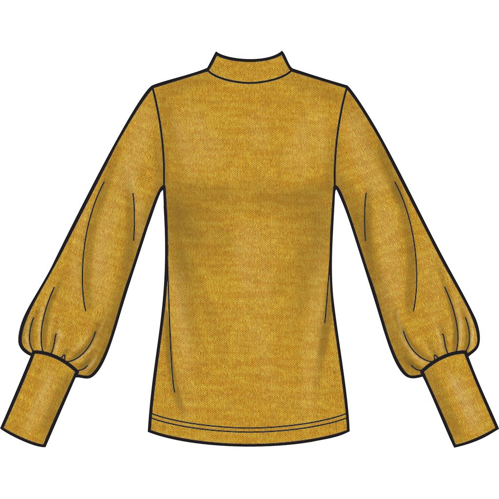 Simplicity Sewing Pattern S8982 Misses Knit Two Piece Sweater Dress Tops Skirts 8982 Image 5 From Patternsandplains.com