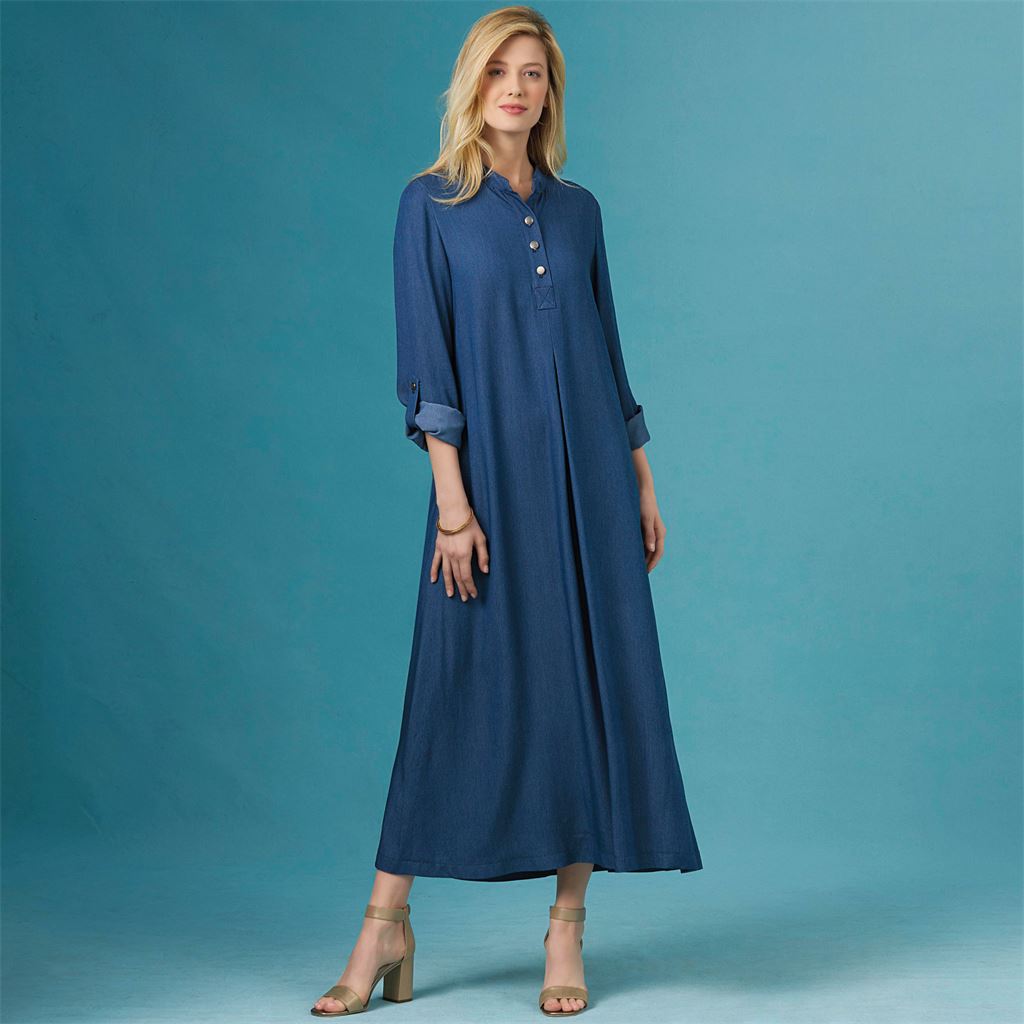 Simplicity Sewing Pattern S8983 Misses Dresses with Sleeve Variation 8983 Image 2 From Patternsandplains.com