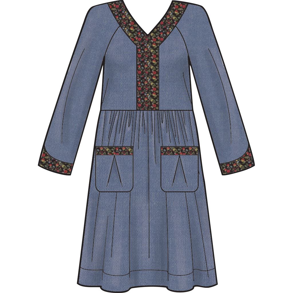 Simplicity Sewing Pattern S8984 Misses Pocket Dresses 8984 Image 5 From Patternsandplains.com